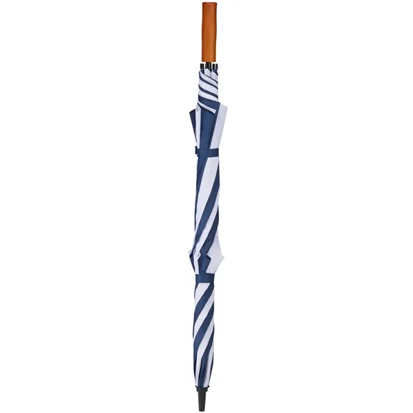 58" golf umbrella made of fiberglass with FSC wood handle and... from ASI 66887 PCNA / Leeds