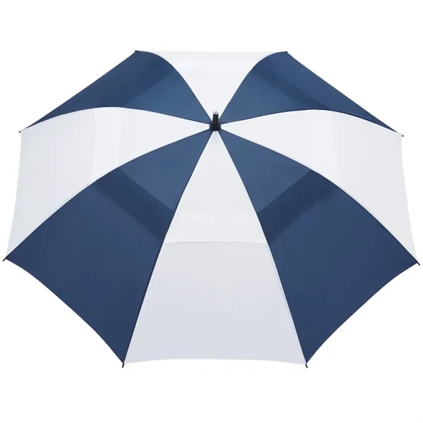 58" golf umbrella made of fiberglass with FSC wood handle and... from ASI 66887 PCNA / Leeds