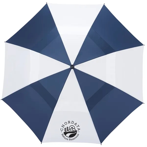 58" golf umbrella made of fiberglass with FSC wood handle and... from ASI 66887 PCNA / Leeds