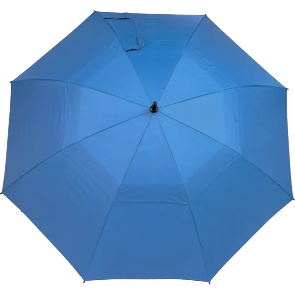 58" golf umbrella made of fiberglass with FSC wood handle and... from ASI 66887 PCNA / Leeds