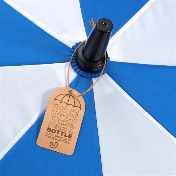 58" golf umbrella made of fiberglass with FSC wood handle and... from ASI 66887 PCNA / Leeds