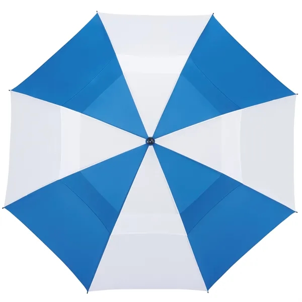 58" golf umbrella made of fiberglass with FSC wood handle and... from ASI 66887 PCNA / Leeds