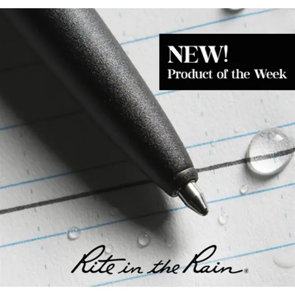 Metal click-action pen with pocket clip and black ink.... from ASI 66887 PCNA / Leeds