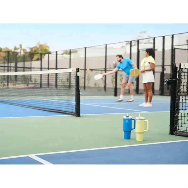 40 oz. vacuum insulated stainless steel tumbler with 3 position lid.... from ASI 66887 PCNA / Leeds