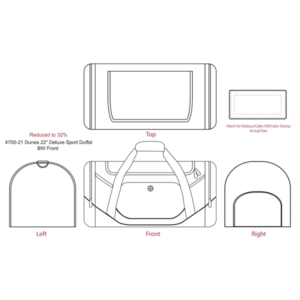 11" x 10.5" x 20.5" duffel bag.... from ASI 66887 PCNA / Leeds