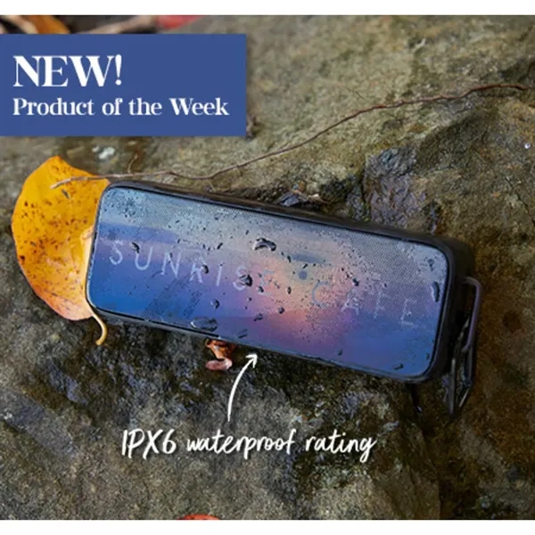 Outdoor Bluetooth speaker with waterproof and portable design.... from ASI 66887 PCNA / Leeds