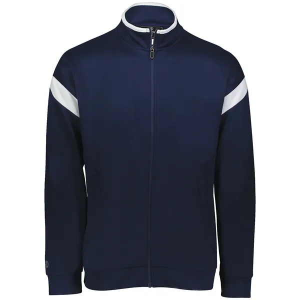 The Youth Limitless Jacket is crafted from 100% polyester wicking double-knit... from ASI 37461 Augusta Sportswear