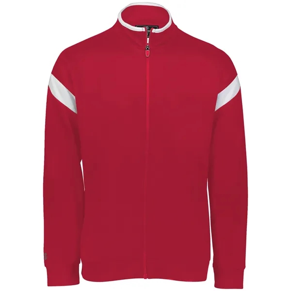 The Youth Limitless Jacket is crafted from 100% polyester wicking double-knit... from ASI 37461 Augusta Sportswear