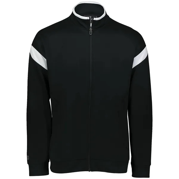The Youth Limitless Jacket is crafted from 100% polyester wicking double-knit... from ASI 37461 Augusta Sportswear