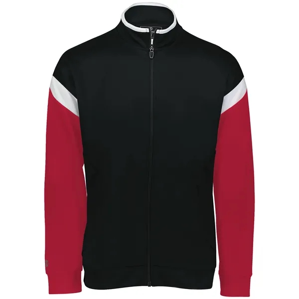 The Youth Limitless Jacket is crafted from 100% polyester wicking double-knit... from ASI 37461 Augusta Sportswear