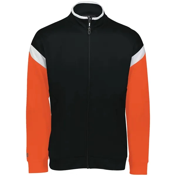 The Youth Limitless Jacket is crafted from 100% polyester wicking double-knit... from ASI 37461 Augusta Sportswear