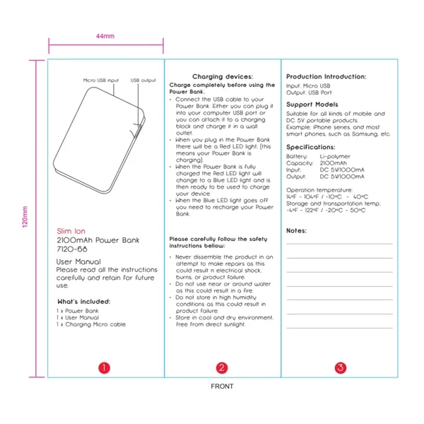 2,500mAh credit-card sized power bank.... from ASI 66887 PCNA / Leeds