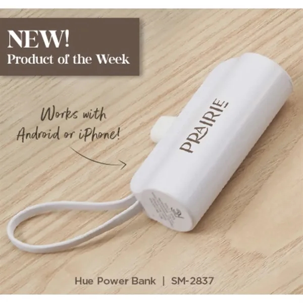 5000mAh wireless power bank with rechargeable lithium polymer battery.... from ASI 66887 PCNA / Bullet