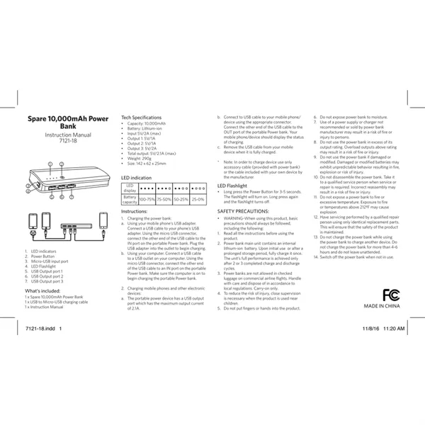 10,000mAh power bank.... from ASI 66887 PCNA / Leeds