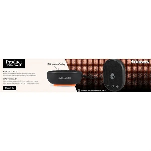 2" x 4.4" x 3.2" wireless speaker... from ASI 66887 PCNA / Leeds