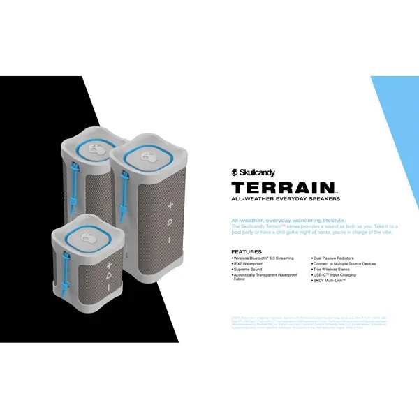 Skullcandy Terrain Bluetooth Speaker Skullcandy... from ASI 66887 PCNA / Leeds