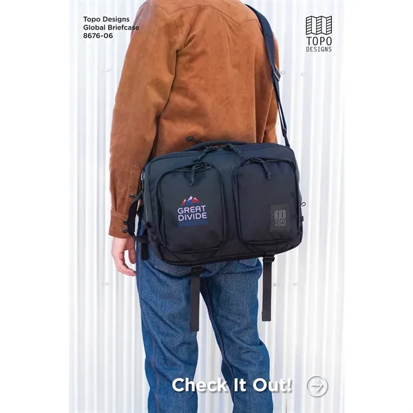 Topo Recycled Global Briefcase... from ASI 66887 PCNA / Leeds