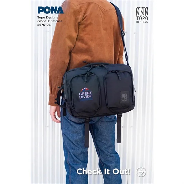 Topo Recycled Global Briefcase... from ASI 66887 PCNA / Leeds