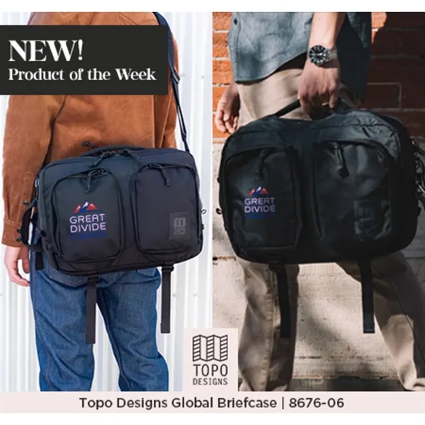 Topo Recycled Global Briefcase... from ASI 66887 PCNA / Leeds