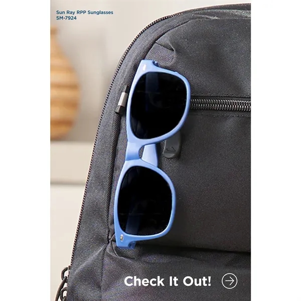 The Sun Ray RPP Sunglasses; made of recycled polypropylene (rPP) frame... from ASI 66887 PCNA / Bullet