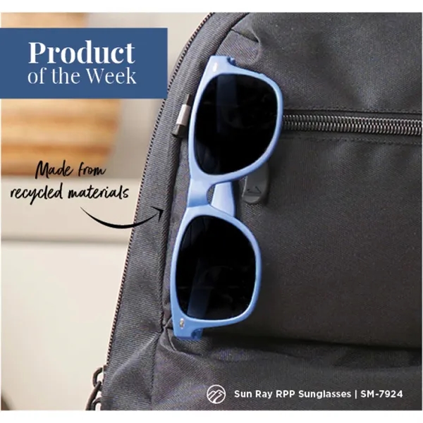 The Sun Ray RPP Sunglasses; made of recycled polypropylene (rPP) frame... from ASI 66887 PCNA / Bullet