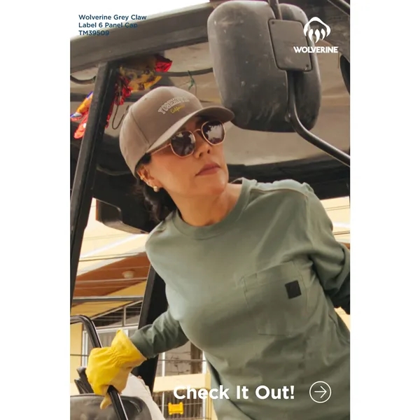 6 panel cotton cap with cotton sweatband and snapback closure.... from ASI 66887 PCNA / Trimark