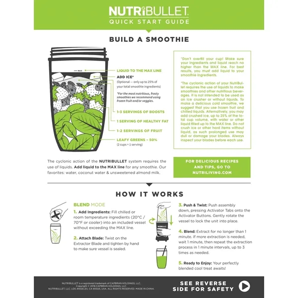 nutribullet Pro® 900-watt Blender... from ASI 66887 PCNA / Leeds