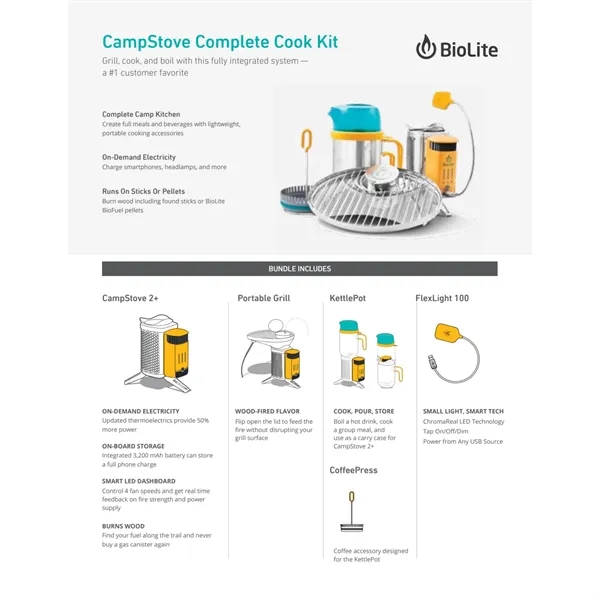 BioLite CampStove Complete Cook Kit... from ASI 66887 PCNA / Leeds