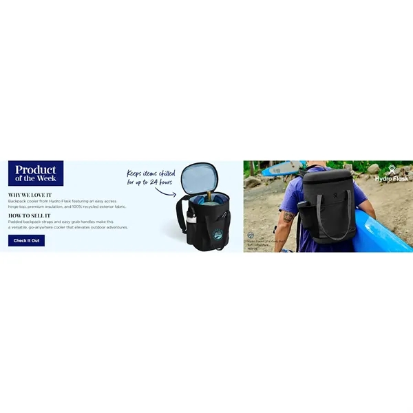 Hydro Flask® 20 L Carry Out™ Soft Cooler Pack... from ASI 66887 PCNA / Leeds