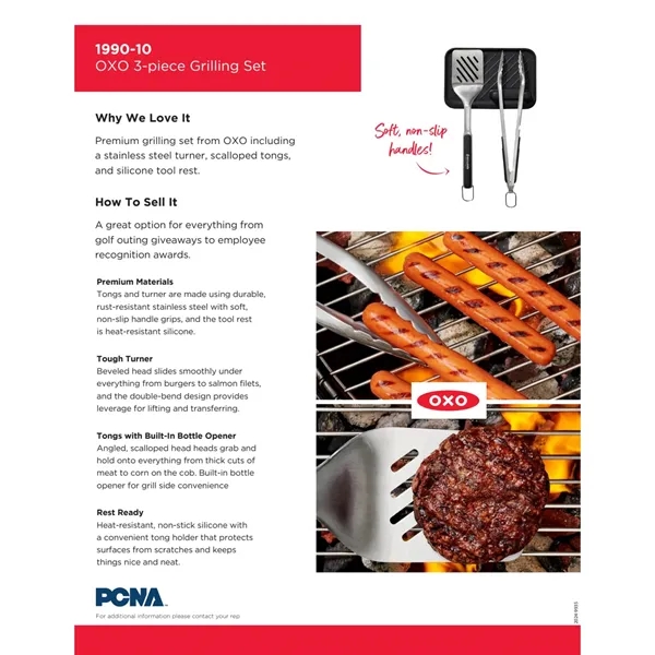 OXO 3-piece Grilling Set... from ASI 66887 PCNA / Leeds