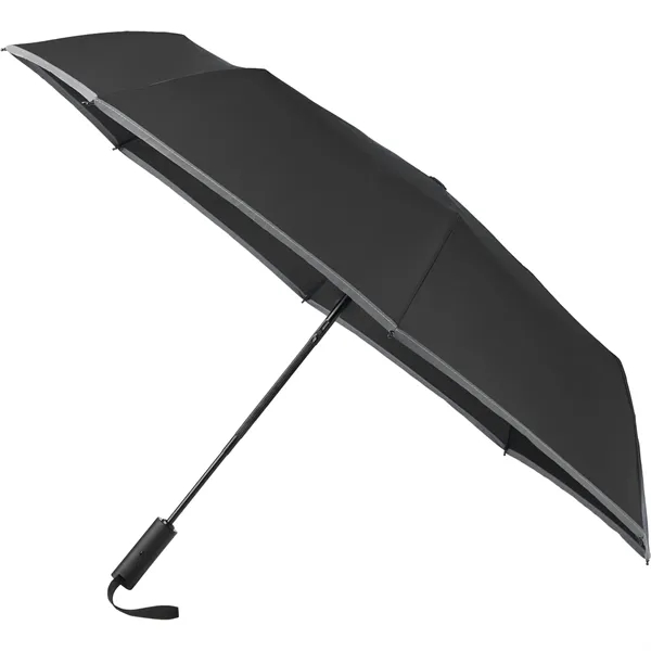 48" RPET Umbrella w/ Reflective Trim... from ASI 66887 PCNA / Leeds