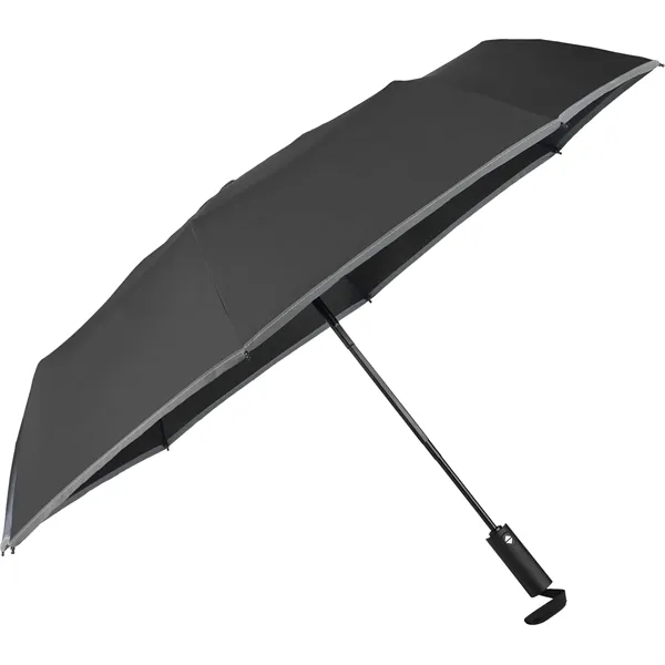 48" RPET Umbrella w/ Reflective Trim... from ASI 66887 PCNA / Leeds
