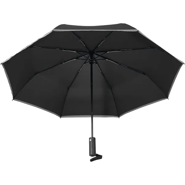 48" RPET Umbrella w/ Reflective Trim... from ASI 66887 PCNA / Leeds