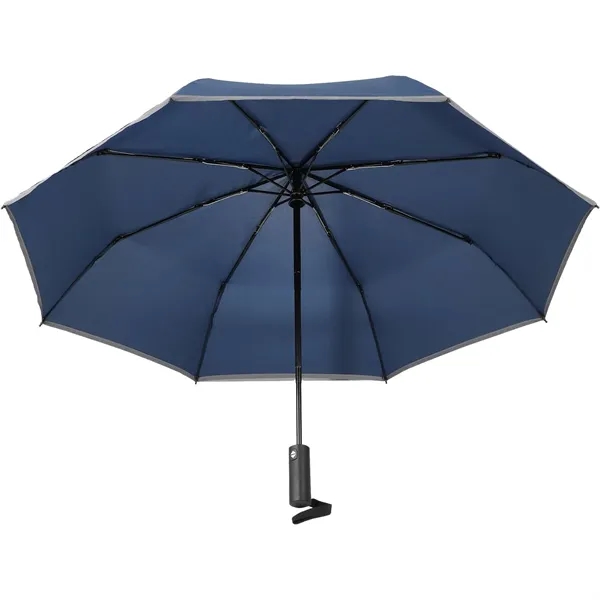 48" RPET Umbrella w/ Reflective Trim... from ASI 66887 PCNA / Leeds