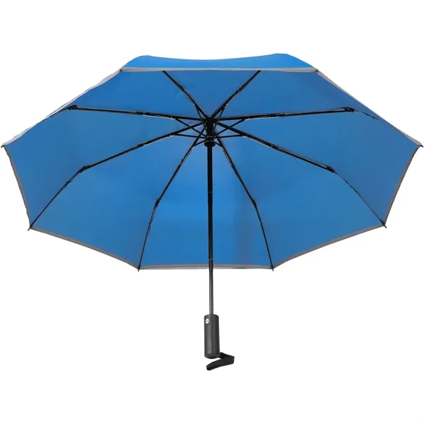 48" RPET Umbrella w/ Reflective Trim... from ASI 66887 PCNA / Leeds