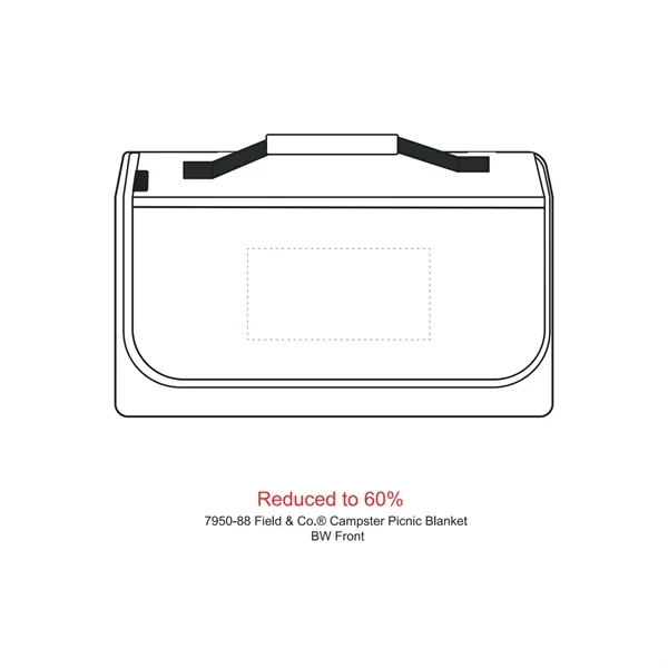 47" x 53" picnic blanket with foam padding and PEVA backing.... from ASI 66887 PCNA / Leeds