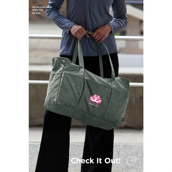 Vila Recycled Large Utility Tote... from ASI 66887 PCNA / Bullet