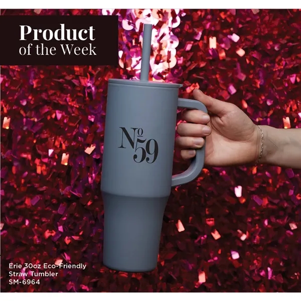 Erie 30oz Eco-Friendly Straw Mug... from ASI 66887 PCNA / Bullet