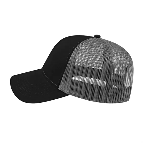 Cap America Two-Tone Trucker Mesh Back Cap... from ASI 66887 PCNA / Bullet