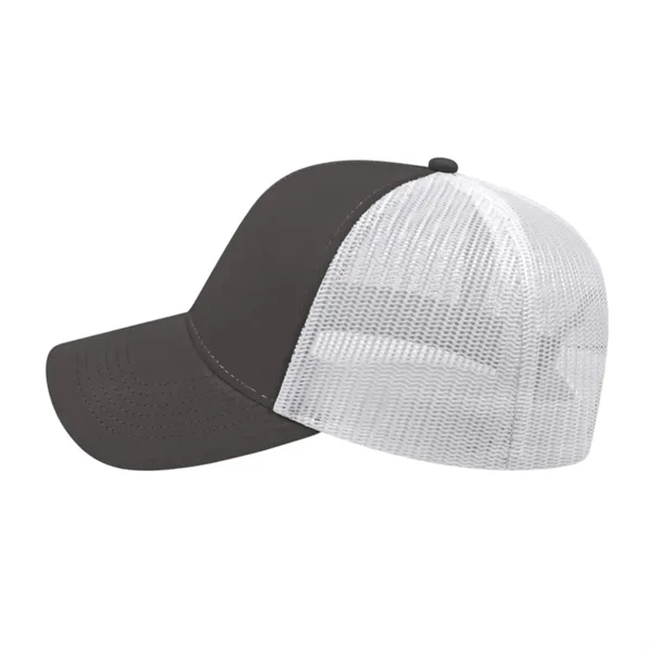 Cap America Two-Tone Trucker Mesh Back Cap... from ASI 66887 PCNA / Bullet