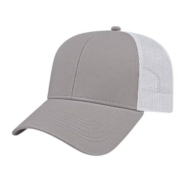 Cap America Two-Tone Trucker Mesh Back Cap... from ASI 66887 PCNA / Bullet