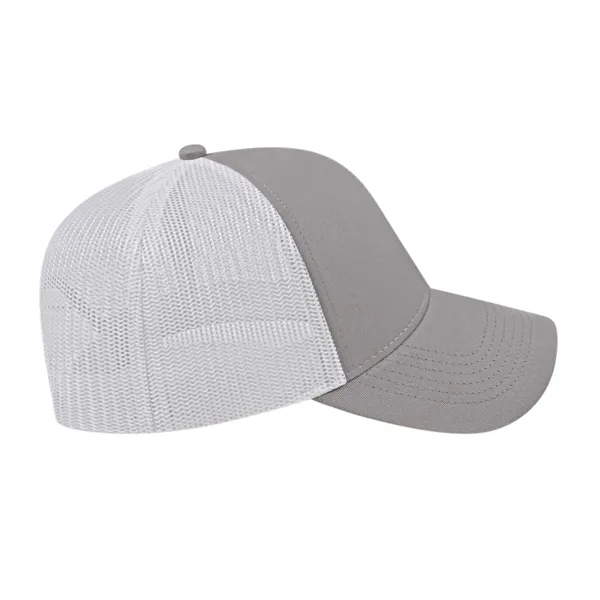 Cap America Two-Tone Trucker Mesh Back Cap... from ASI 66887 PCNA / Bullet
