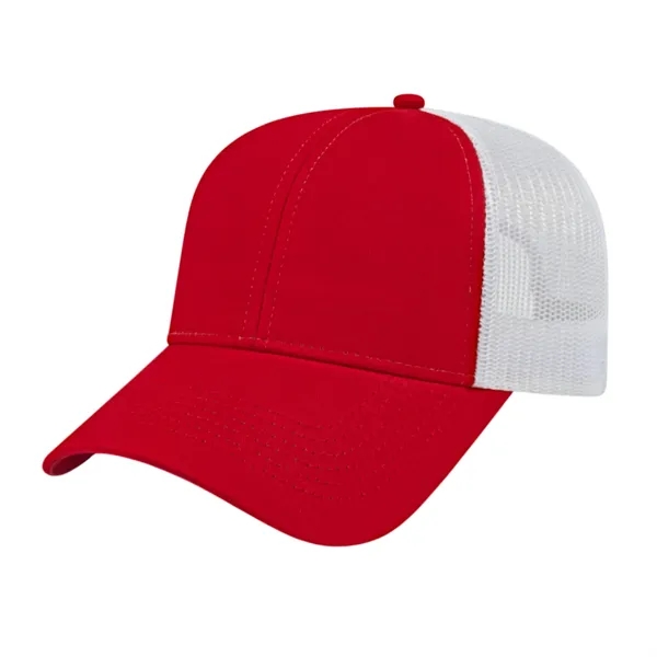 Cap America Two-Tone Trucker Mesh Back Cap... from ASI 66887 PCNA / Bullet