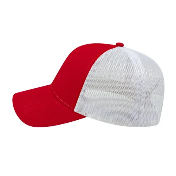 Cap America Two-Tone Trucker Mesh Back Cap... from ASI 66887 PCNA / Bullet