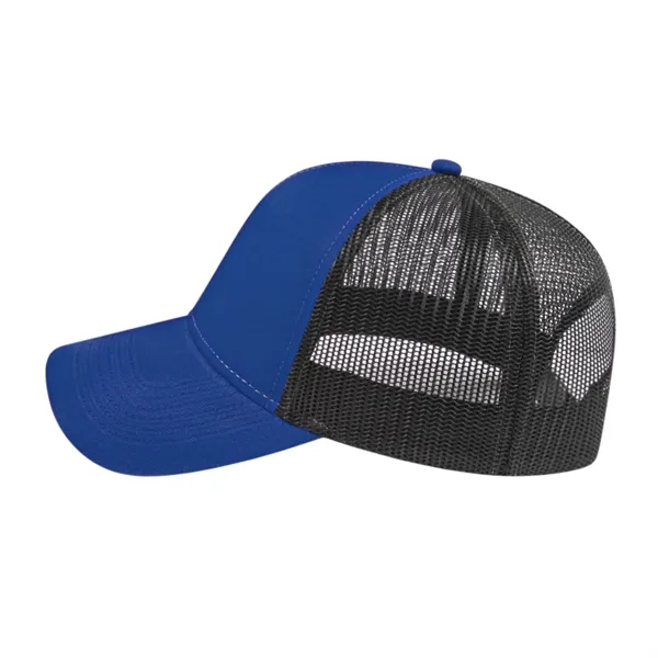 Cap America Two-Tone Trucker Mesh Back Cap... from ASI 66887 PCNA / Bullet