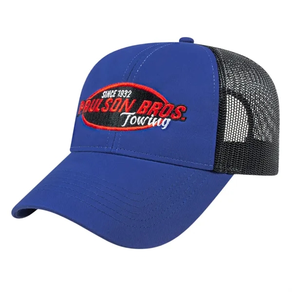 Cap America Two-Tone Trucker Mesh Back Cap... from ASI 66887 PCNA / Bullet