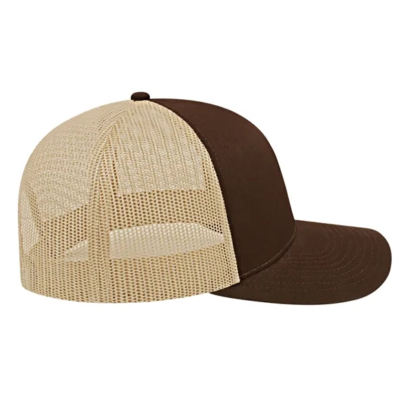 Cap America Poly/Cotton Trucker Mesh Back Cap... from ASI 66887 PCNA / Bullet