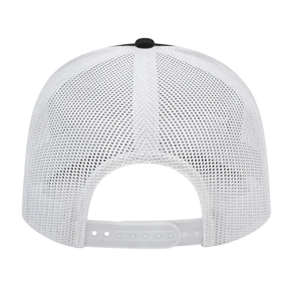 Cap America Poly/Cotton Trucker Mesh Back Cap... from ASI 66887 PCNA / Bullet