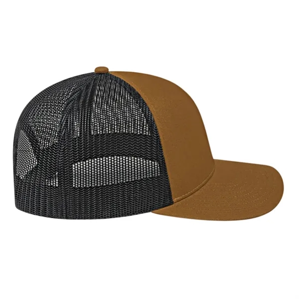 Cap America Poly/Cotton Trucker Mesh Back Cap... from ASI 66887 PCNA / Bullet