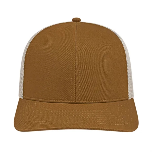 Cap America Poly/Cotton Trucker Mesh Back Cap... from ASI 66887 PCNA / Bullet